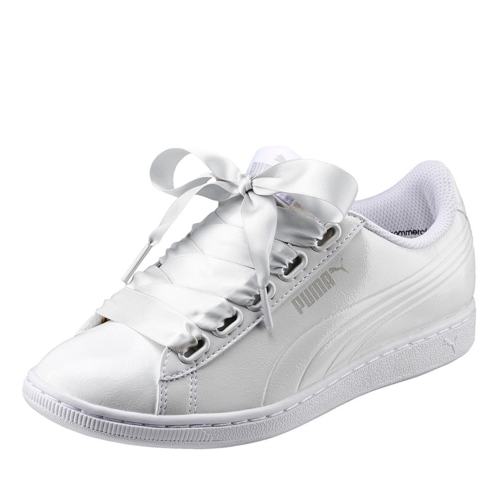 💕SOLD💕NEW Puma Women’s White Ribbon Lace Shoes